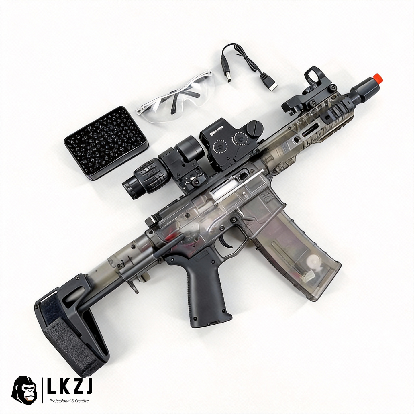 SLR Gel Blaster 2.0 With Forward And Backward Movable Bolt