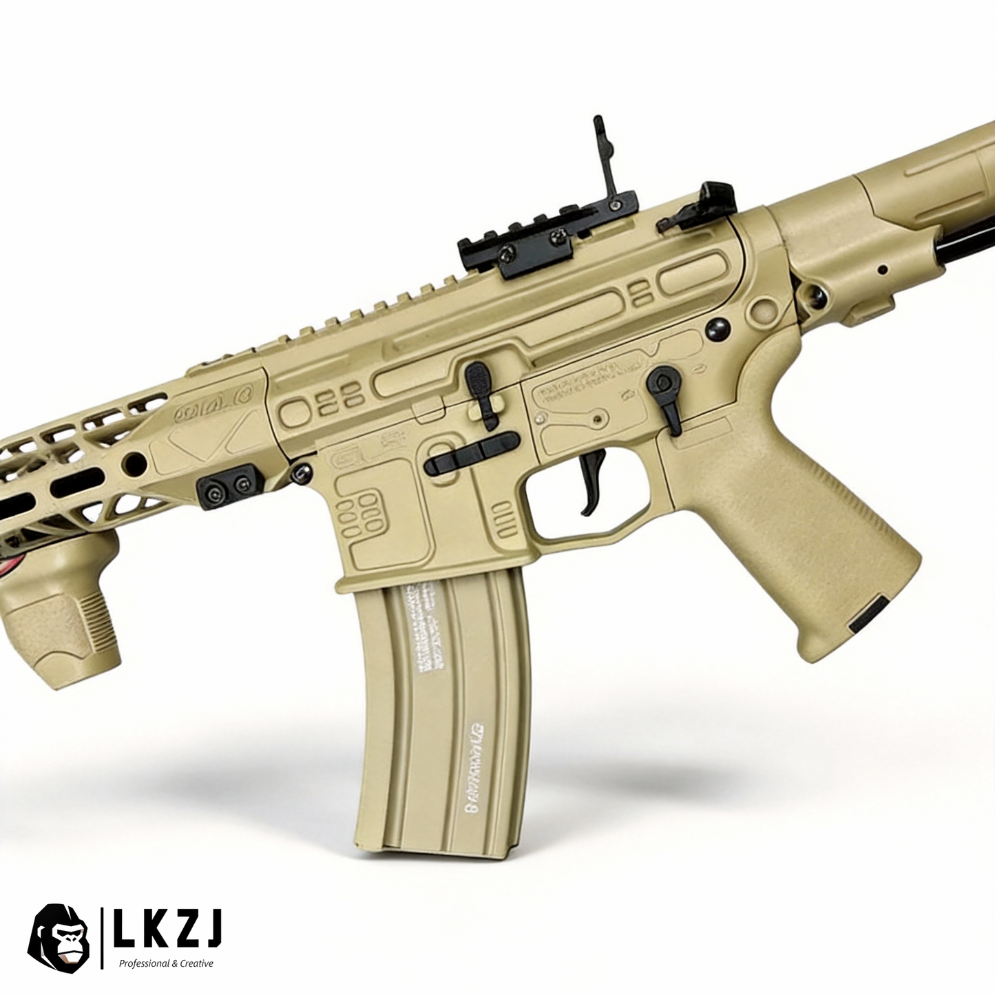 SLR PDW Gel Blaster With Programmable Fire Control Chip