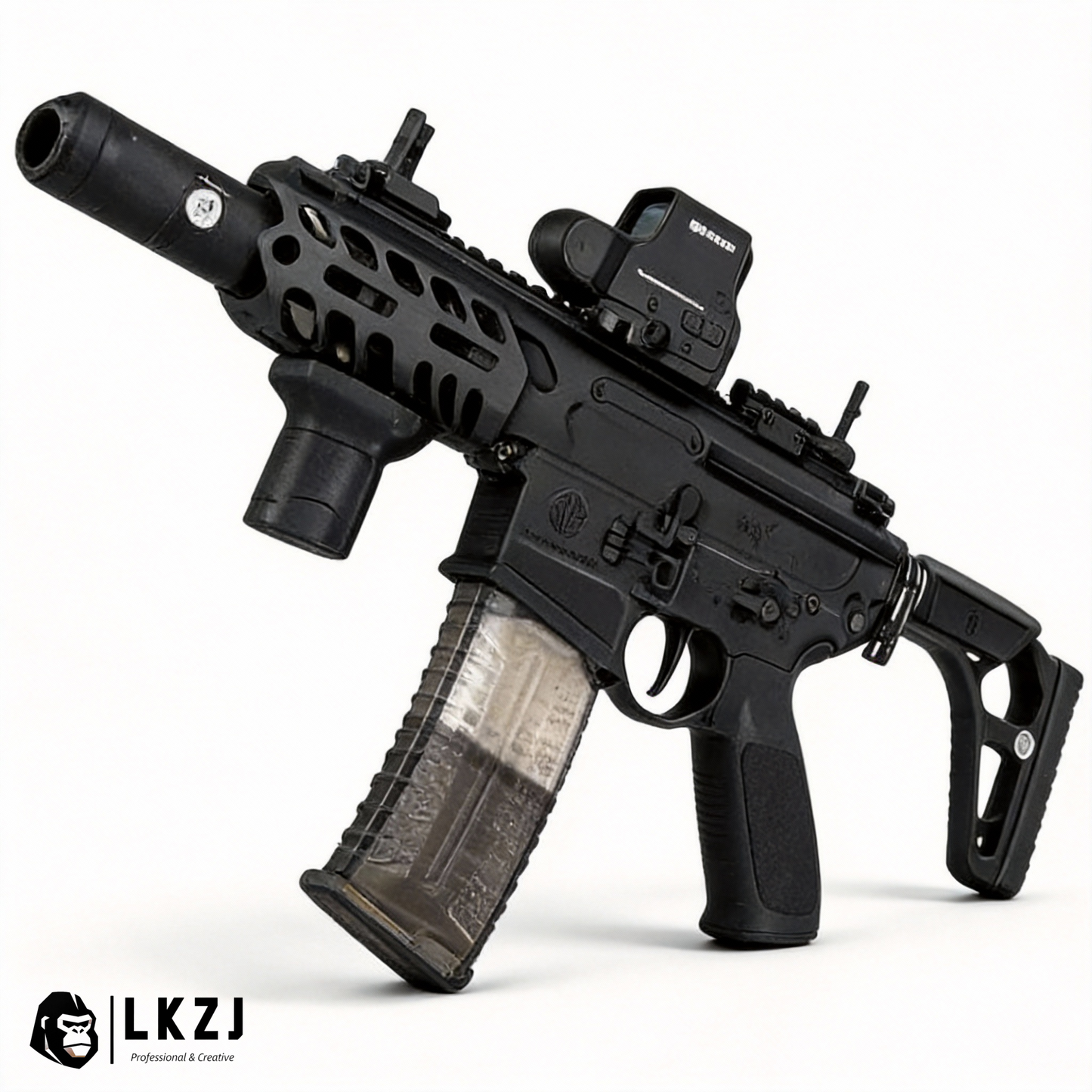 MCX Gel Blaster With Forward And Backward Movable Bolt