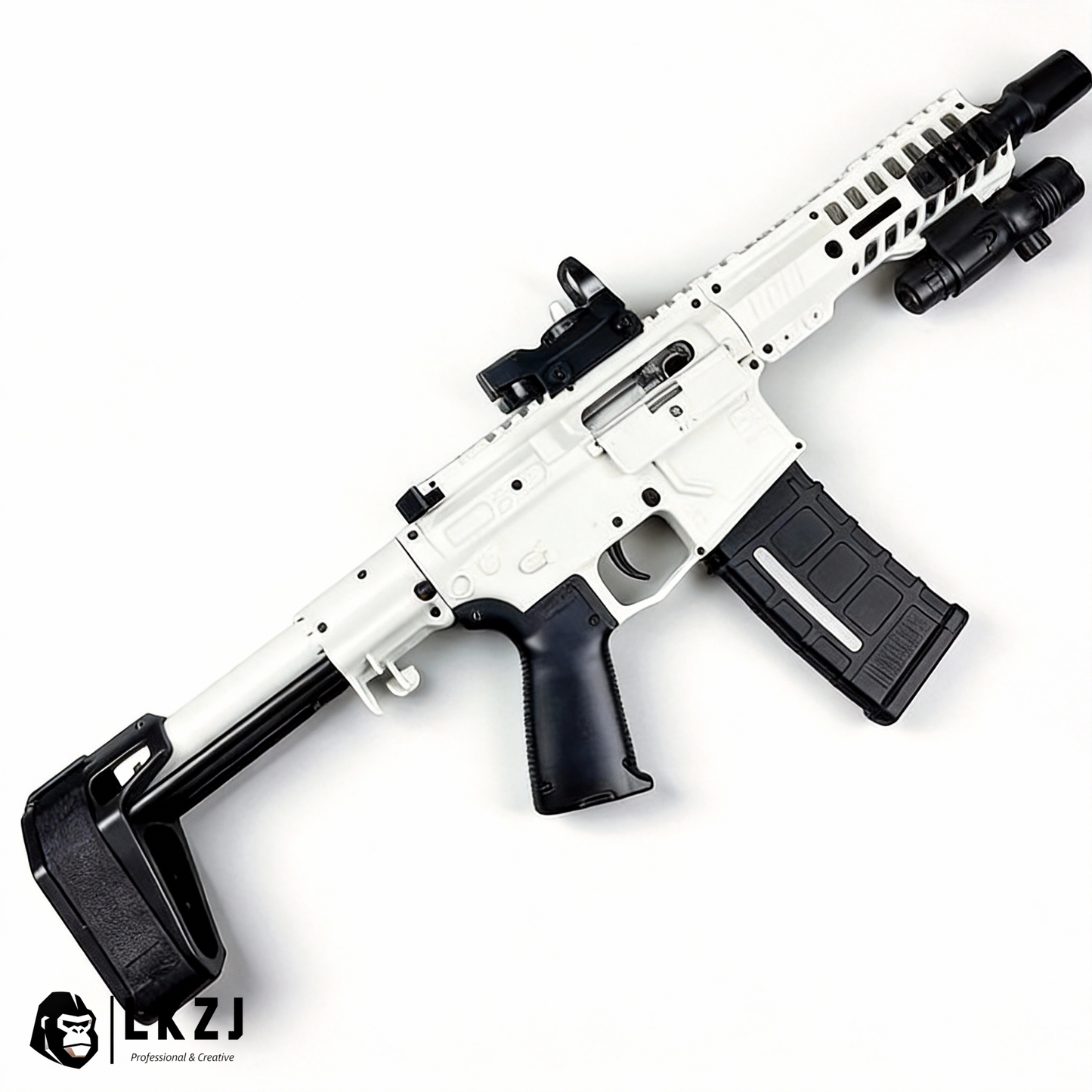 SLR Gel Blaster 2.0 With Forward And Backward Movable Bolt