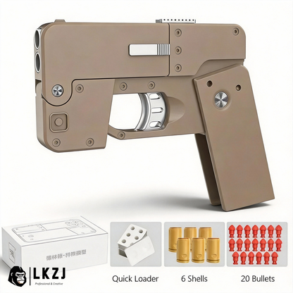 IC380 Foldable Phone Shape Pistol Nerf Toy Gun