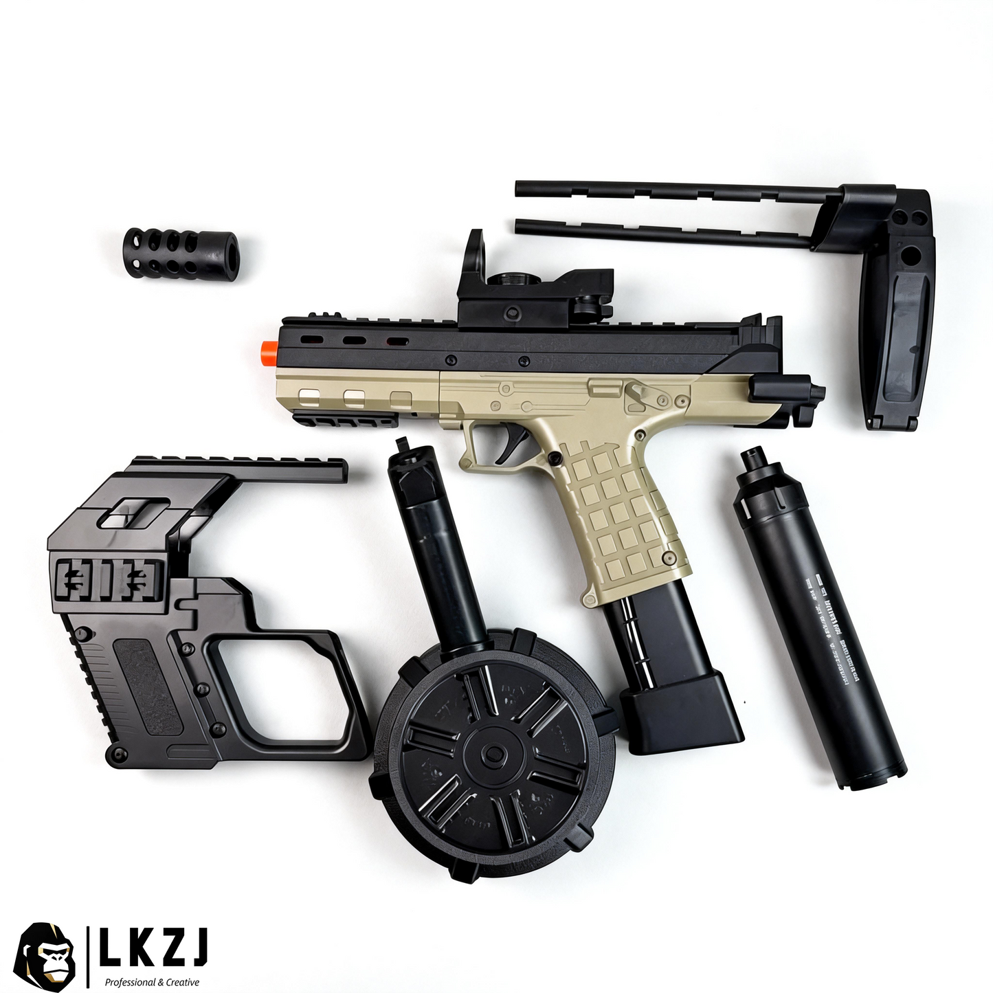 New CP33 SMG Gel Blaster Multiple Combination Mode