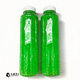 2 Bottles of Frosted  Green
