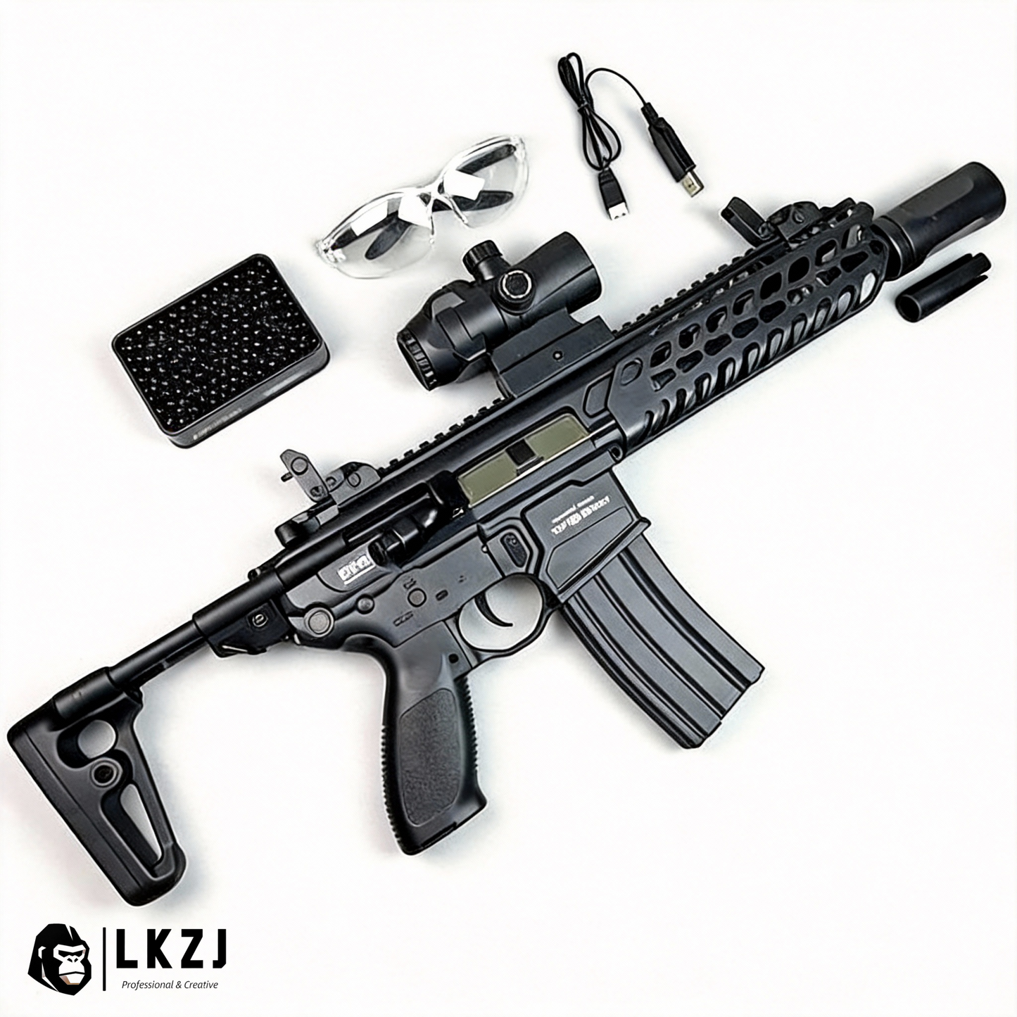 MCX Gel Blaster With Forward And Backward Movable Bolt