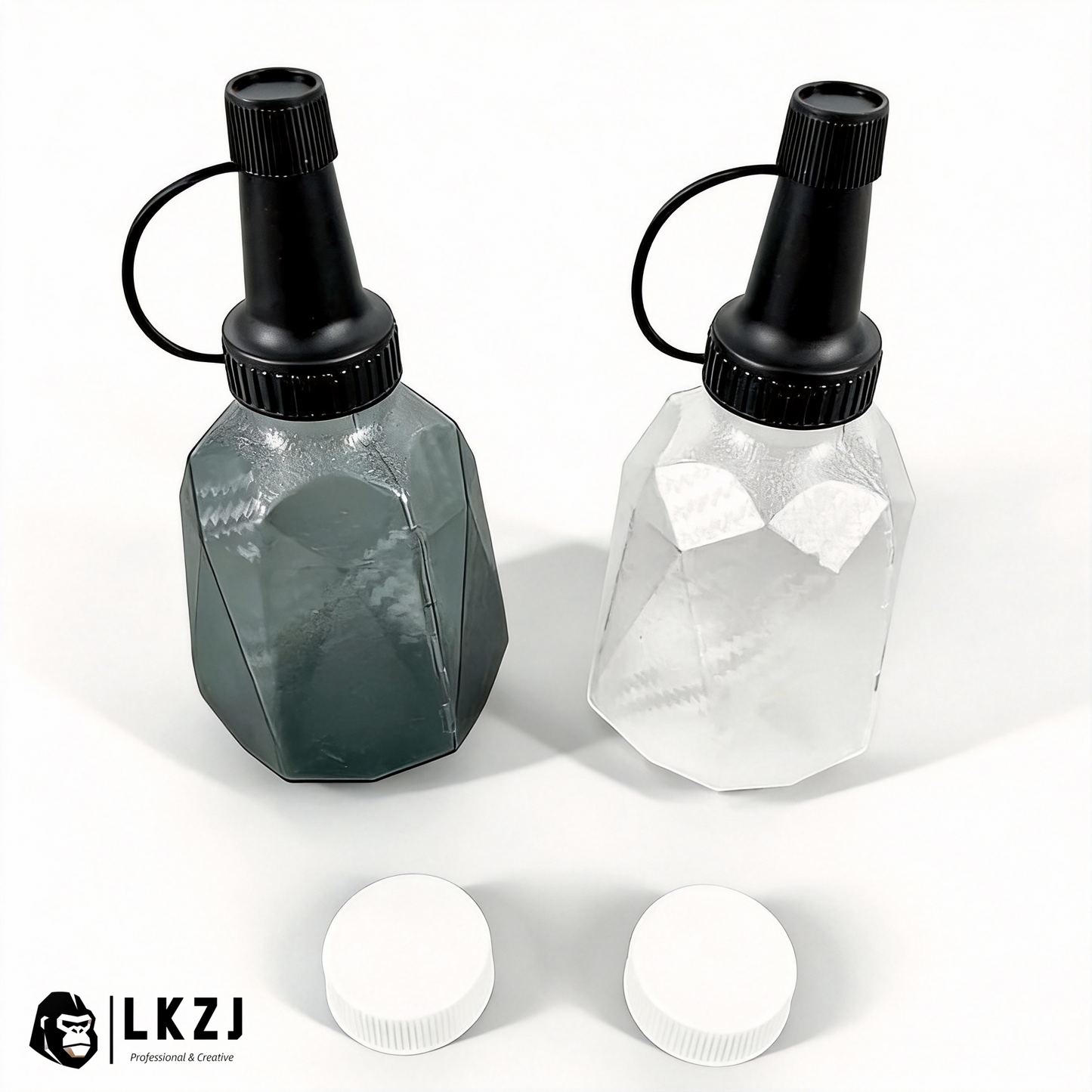 Carbon Fiber Pattern Quick Loading Bottle