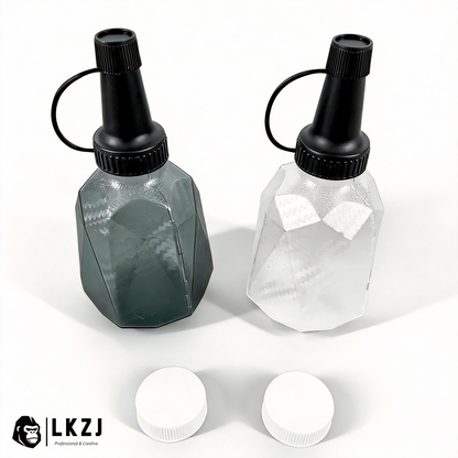 Carbon Fiber Pattern Quick Loading Bottle