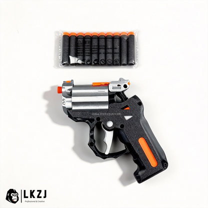 3D Printed Semi-Automatic Revolver