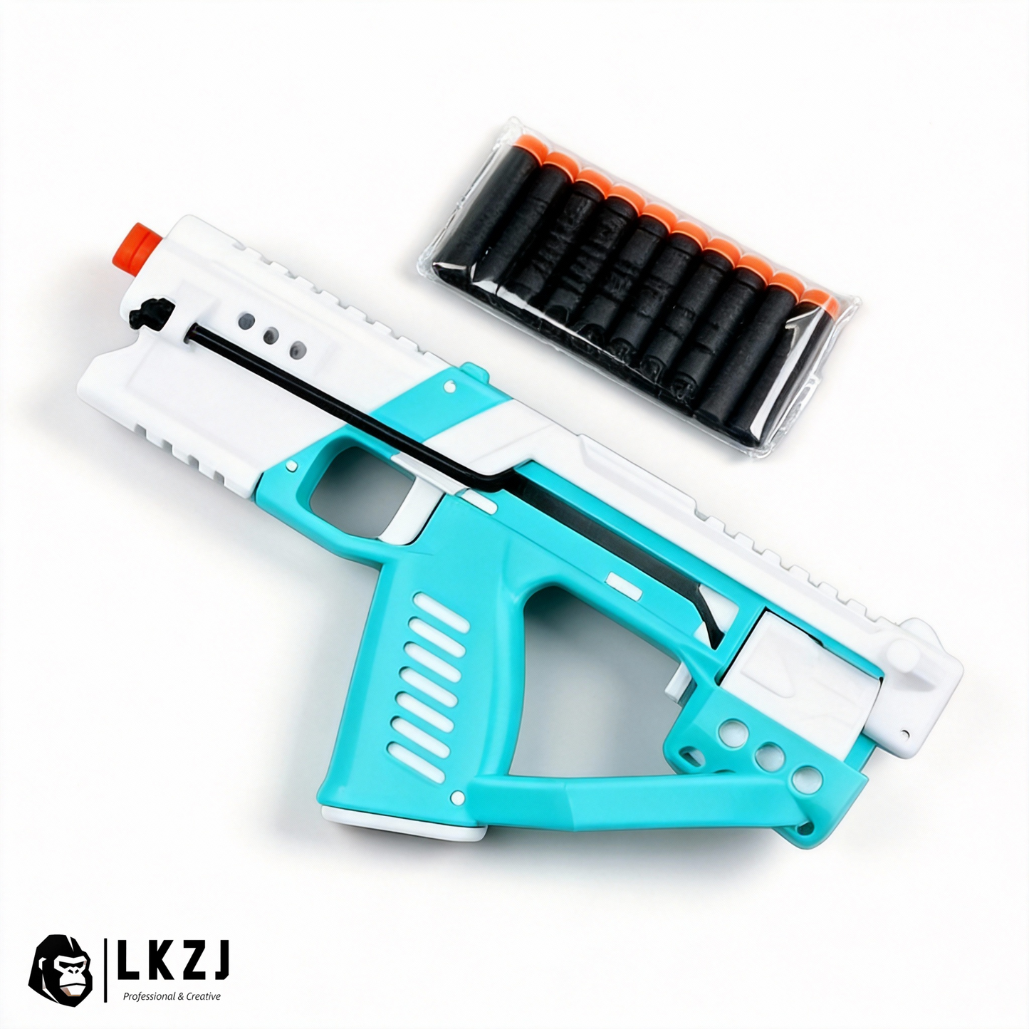 3D Printed Manual Long Revolver