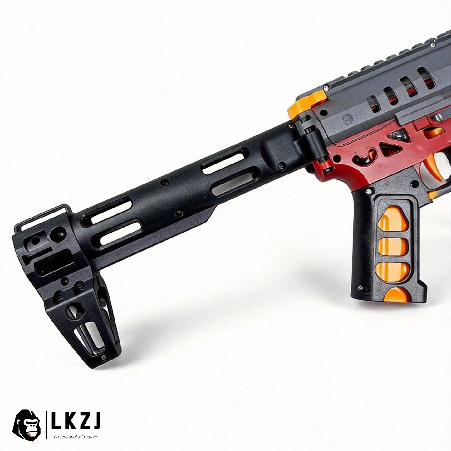 MK6 Gel Blaster With Red Light Effects And Smoke Effects