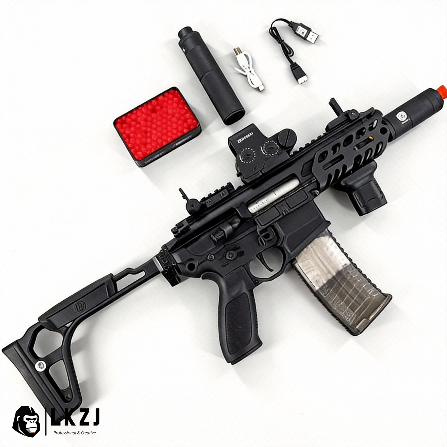 MCX Gel Blaster With Forward And Backward Movable Bolt