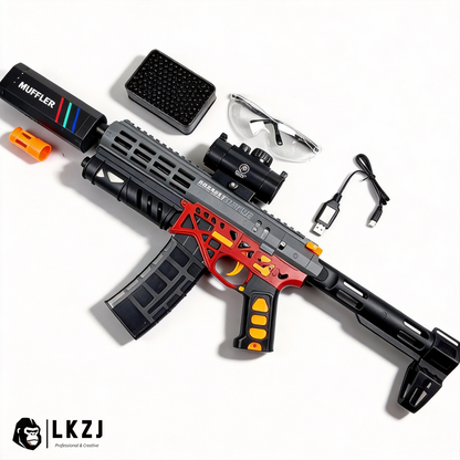 MK6 Gel Blaster With Red Light Effects And Smoke Effects