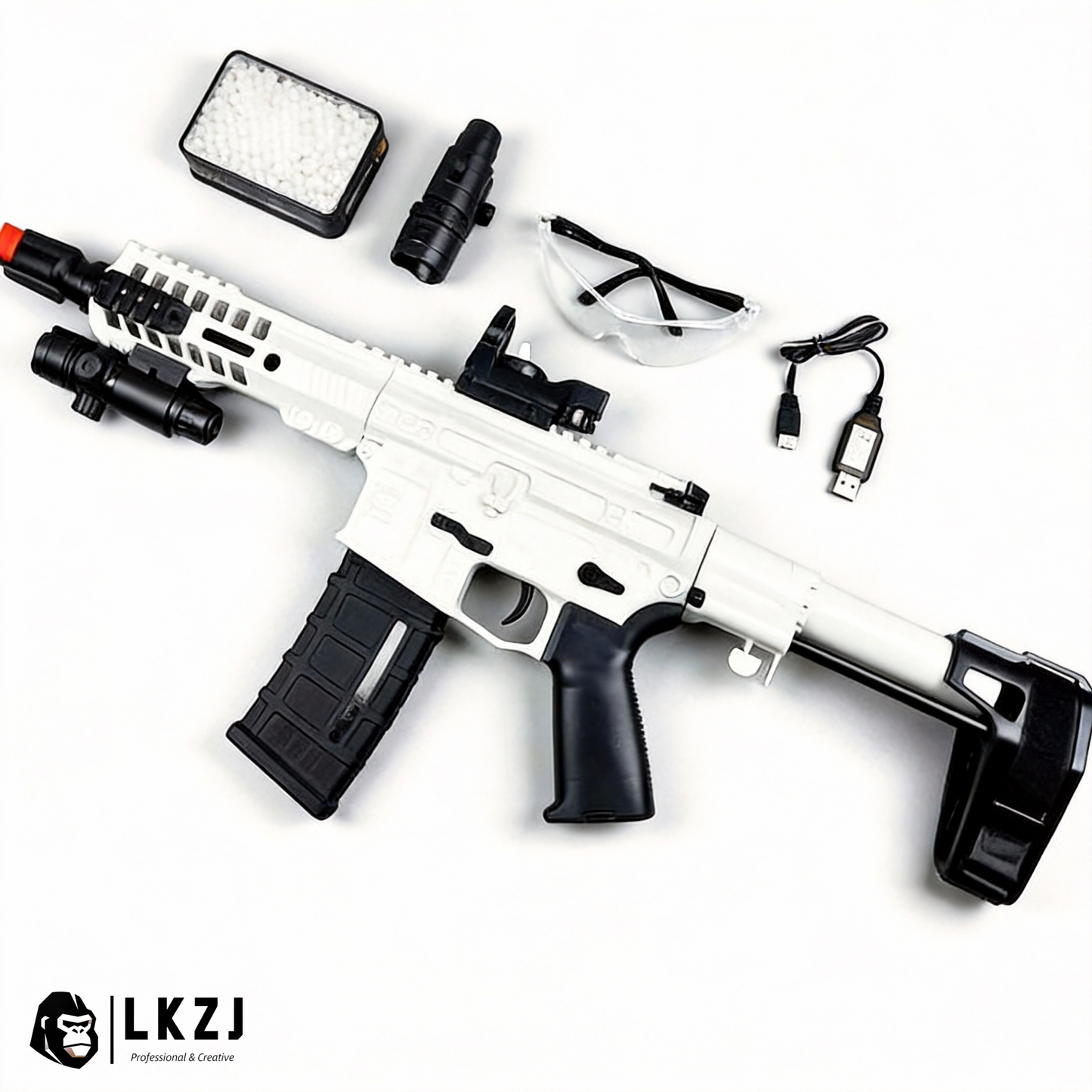 SLR Gel Blaster 2.0 With Forward And Backward Movable Bolt
