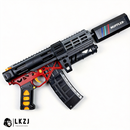 MK6 Gel Blaster With Red Light Effects And Smoke Effects