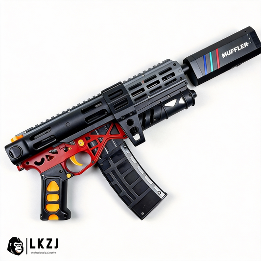 MK6 Gel Blaster With Red Light Effects And Smoke Effects