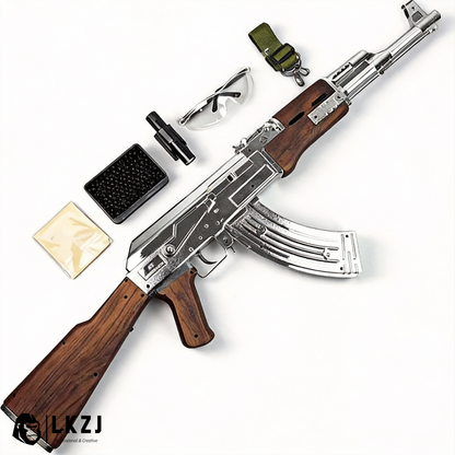 Golden/Silver AK47 Gel Blaster Toygun