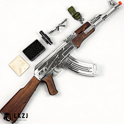 Golden/Silver AK47 Gel Blaster Toygun