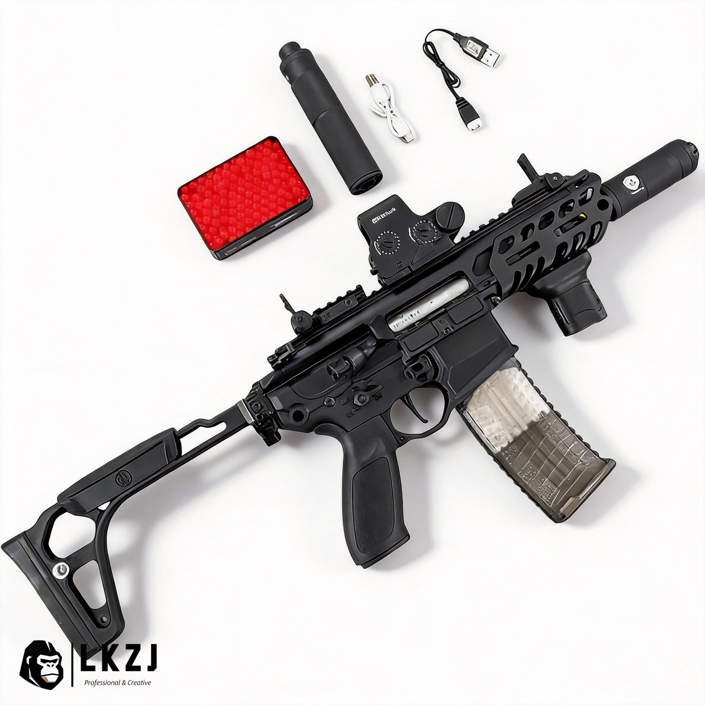 MCX Gel Blaster With Forward And Backward Movable Bolt