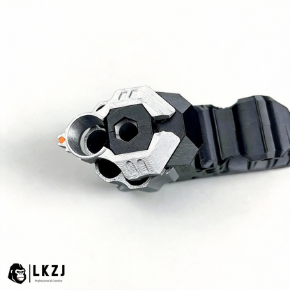 3D Printed Semi-Automatic Revolver