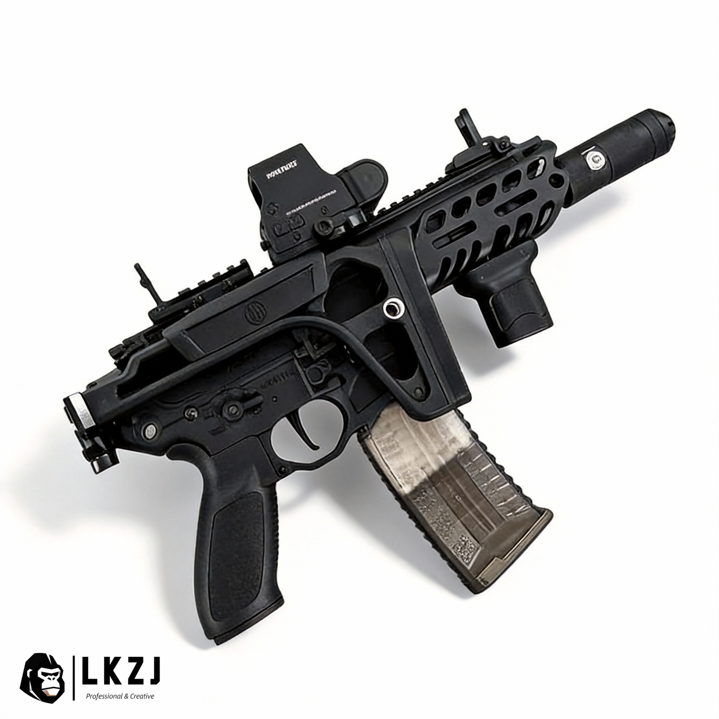 MCX Gel Blaster With Forward And Backward Movable Bolt