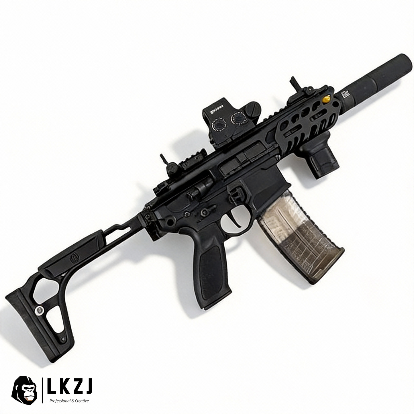 MCX Gel Blaster With Forward And Backward Movable Bolt