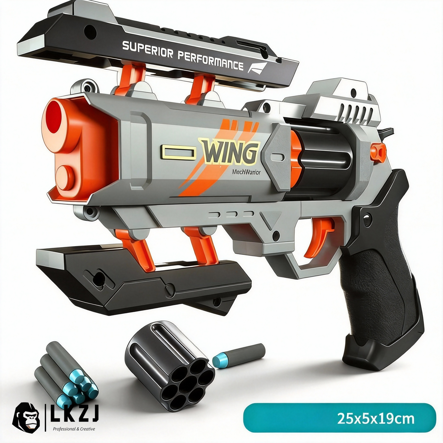 Wingman Revolver ToyGun