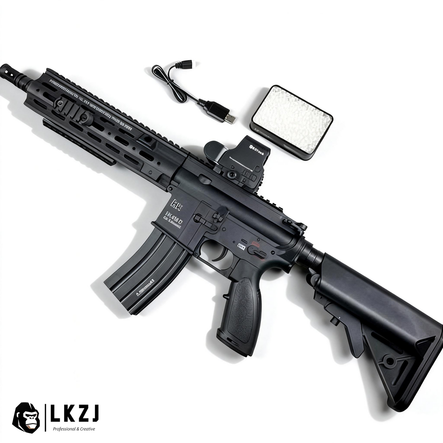 Carbon Fiber HK416D Gel Blaster With SMR Handguard
