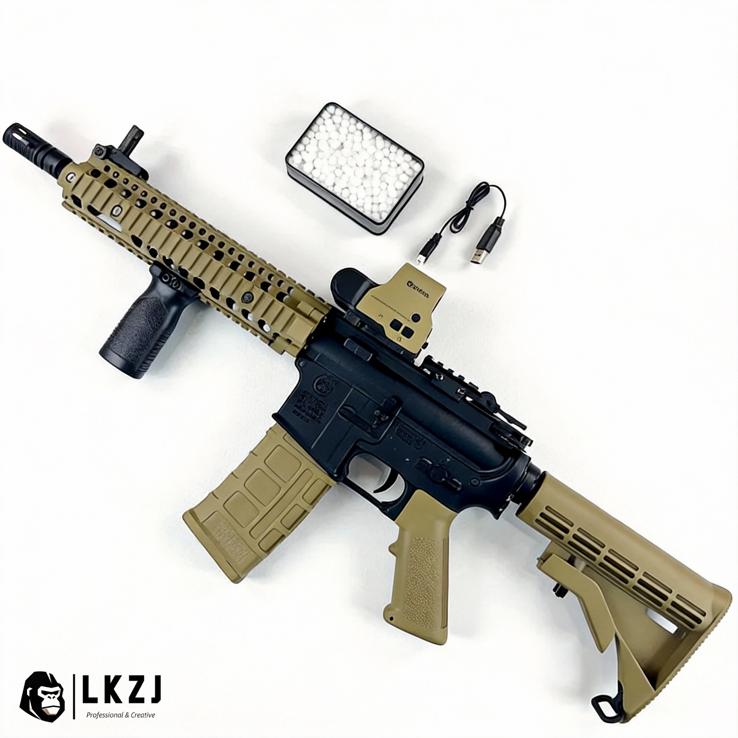 New Mk18 M4A4 CQBR Gel Blaster Toy Gun