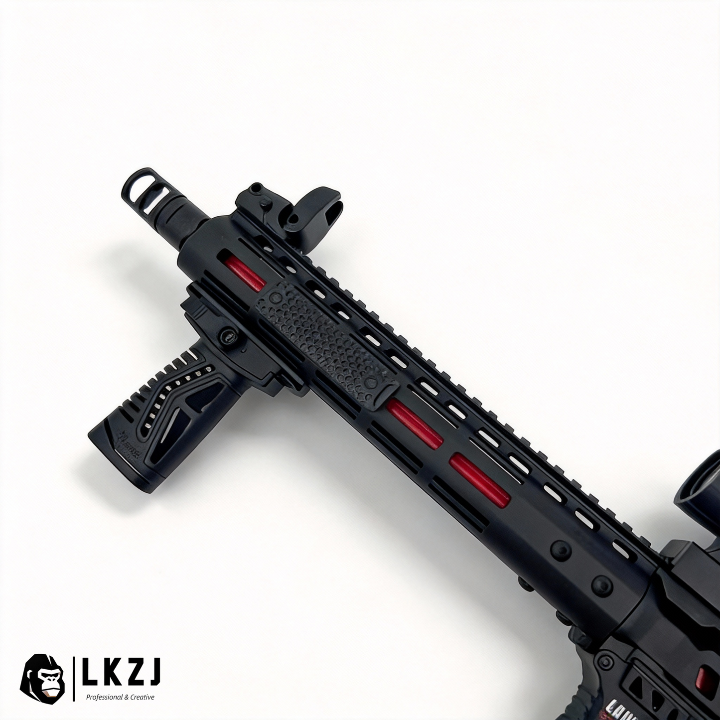 Tactical Edition N4 Blaze Gel Blaster With Carbon Fiber Accents