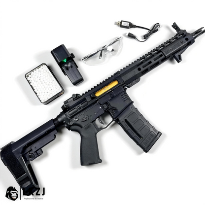 New SLR Precision Shooting Gel Blaster Fast Mode 11.1V Battery Recommended Age 18+