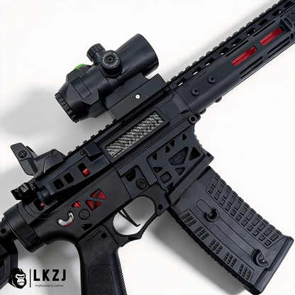 Tactical Edition N4 Blaze Gel Blaster With Carbon Fiber Accents