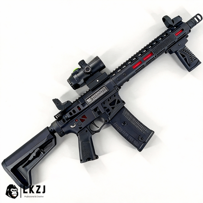 Tactical Edition N4 Blaze Gel Blaster With Carbon Fiber Accents