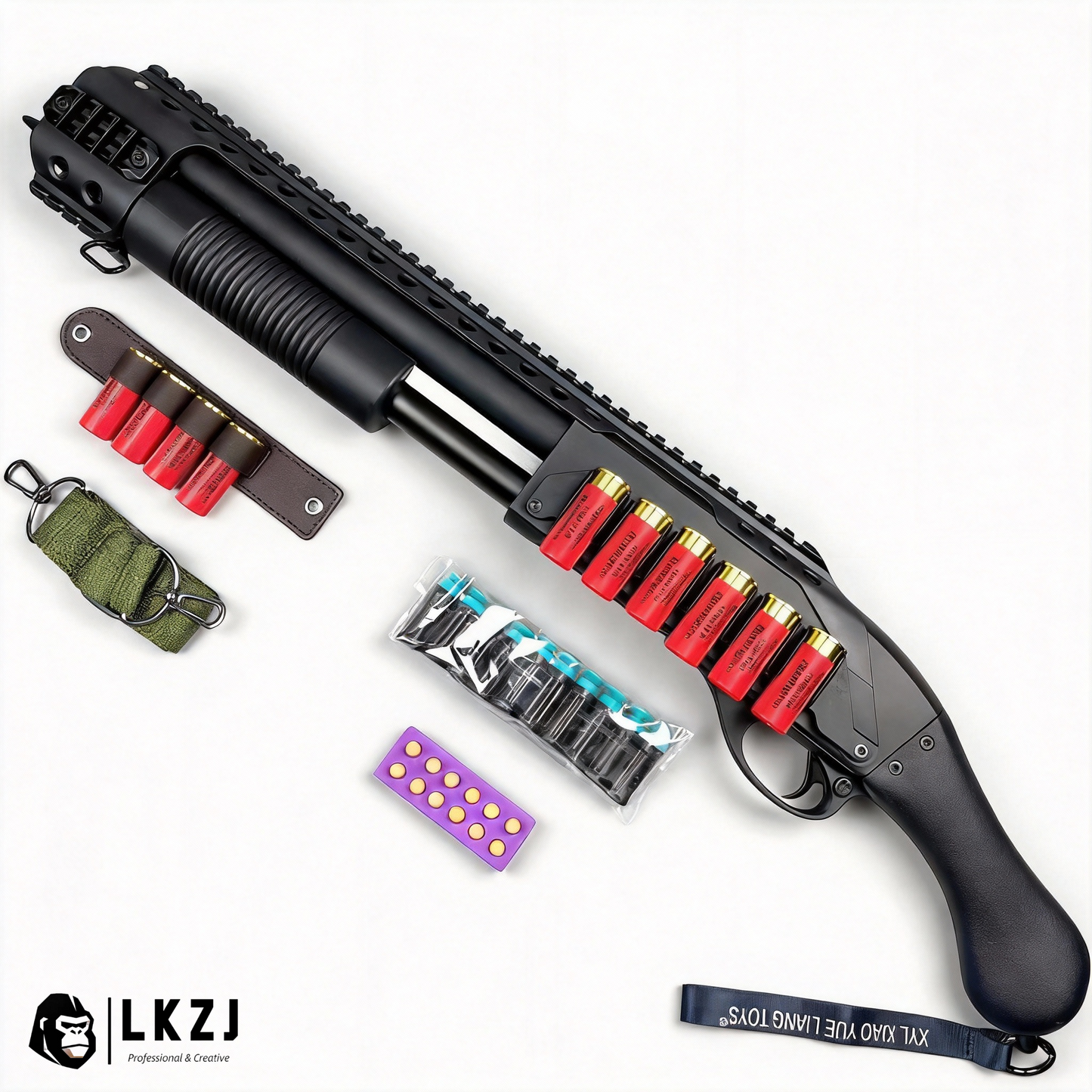 M870 Nerf Soft Bullet/Gel Blaster Gun