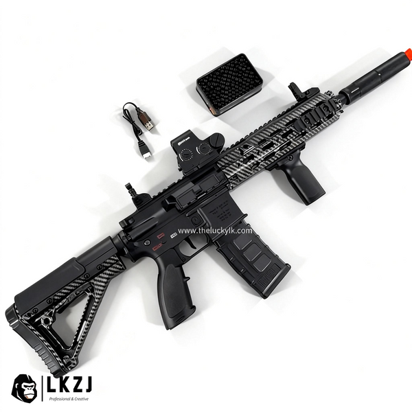 Carbon Fiber HK416D Gel Blaster With SMR Handguard