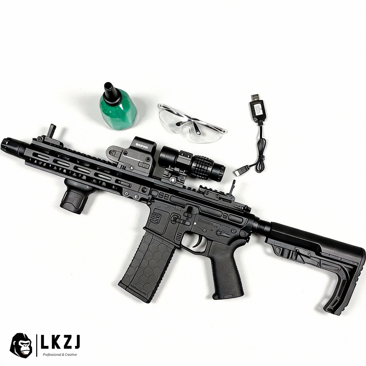 New SLR Precision Shooting Gel Blaster Fast Mode 11.1V Battery Recommended Age 18+