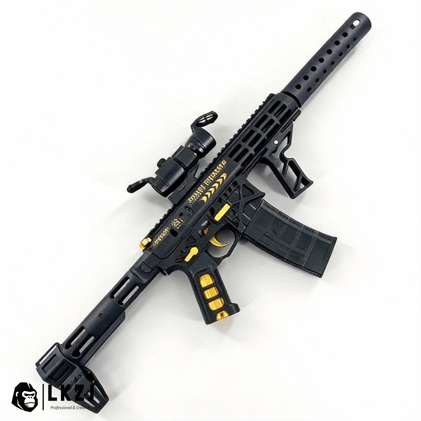 Gold Embellished MK1 Gel Blaster