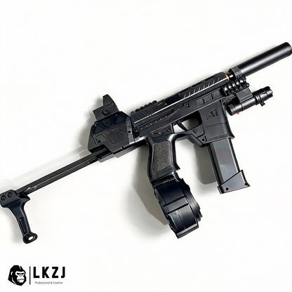 Mp17 Gel Blaster With Metal Stock, Metal Rail
