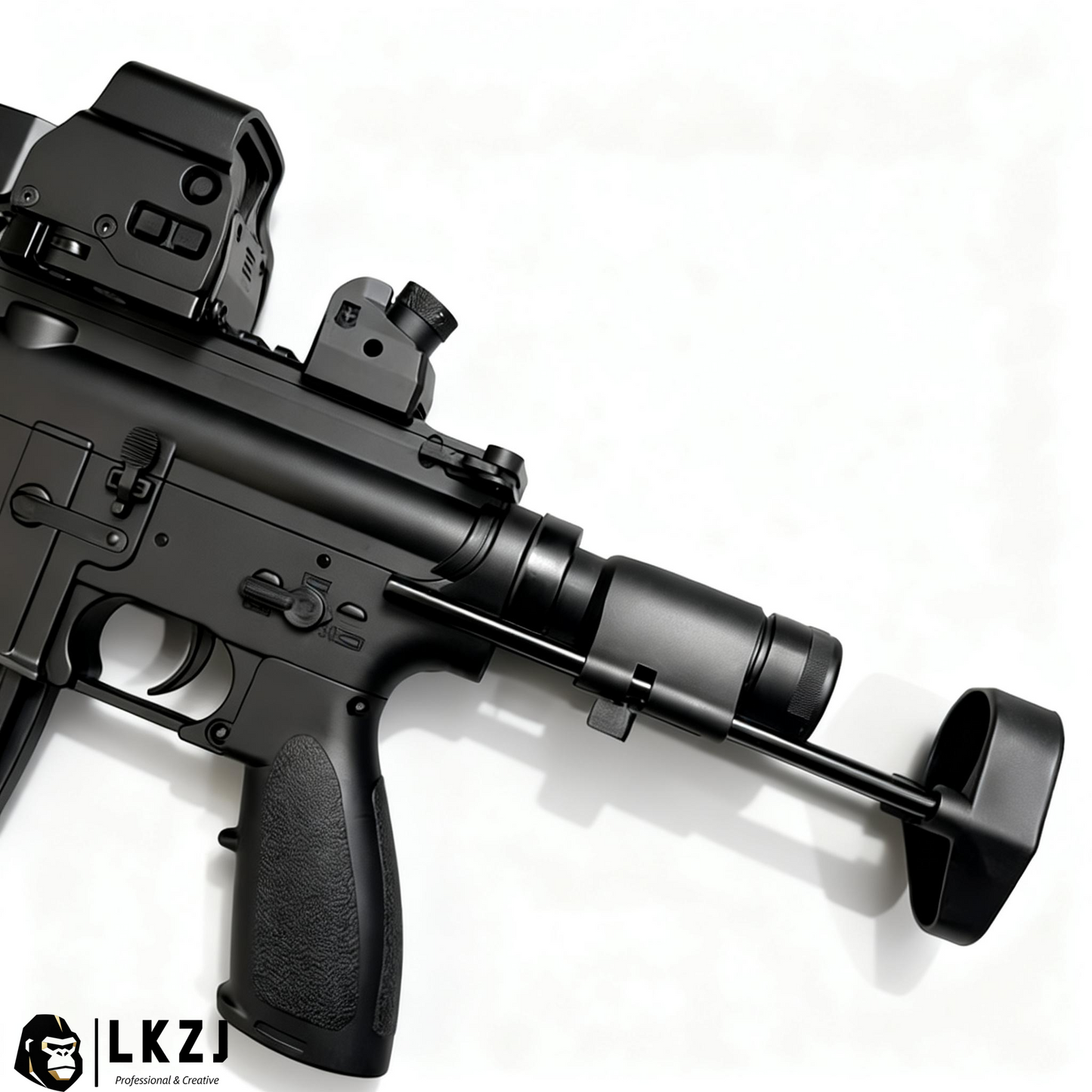New HK416C Gel Blaster High Speed Fire Mode