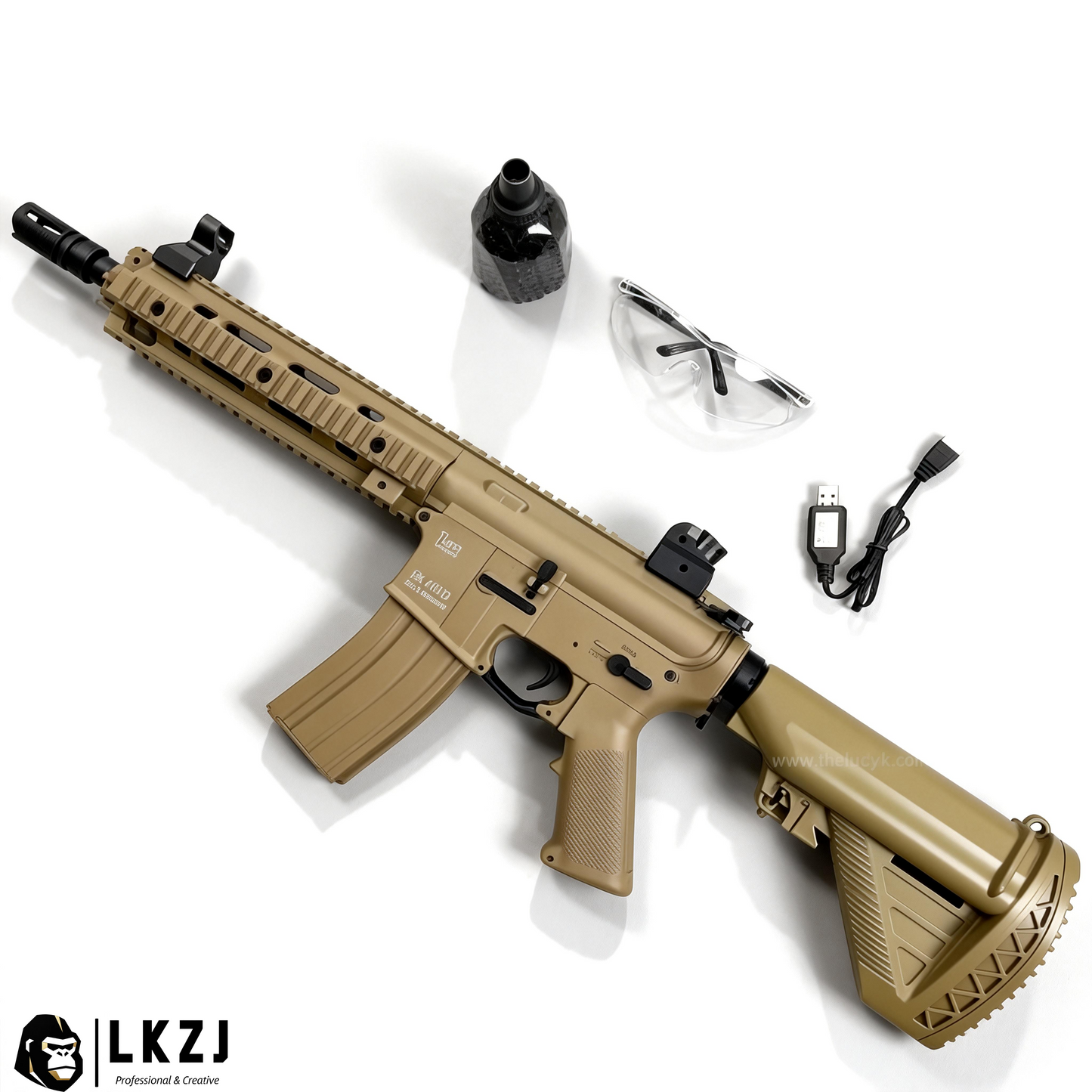 New HK416D Gel Blasters With Forward And Backward Moving Bolt