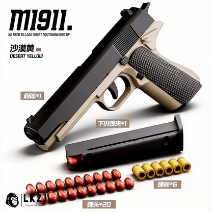 New Plastic EVA Foam Darts Bullets Gun Aim Train Handgun Air Gun