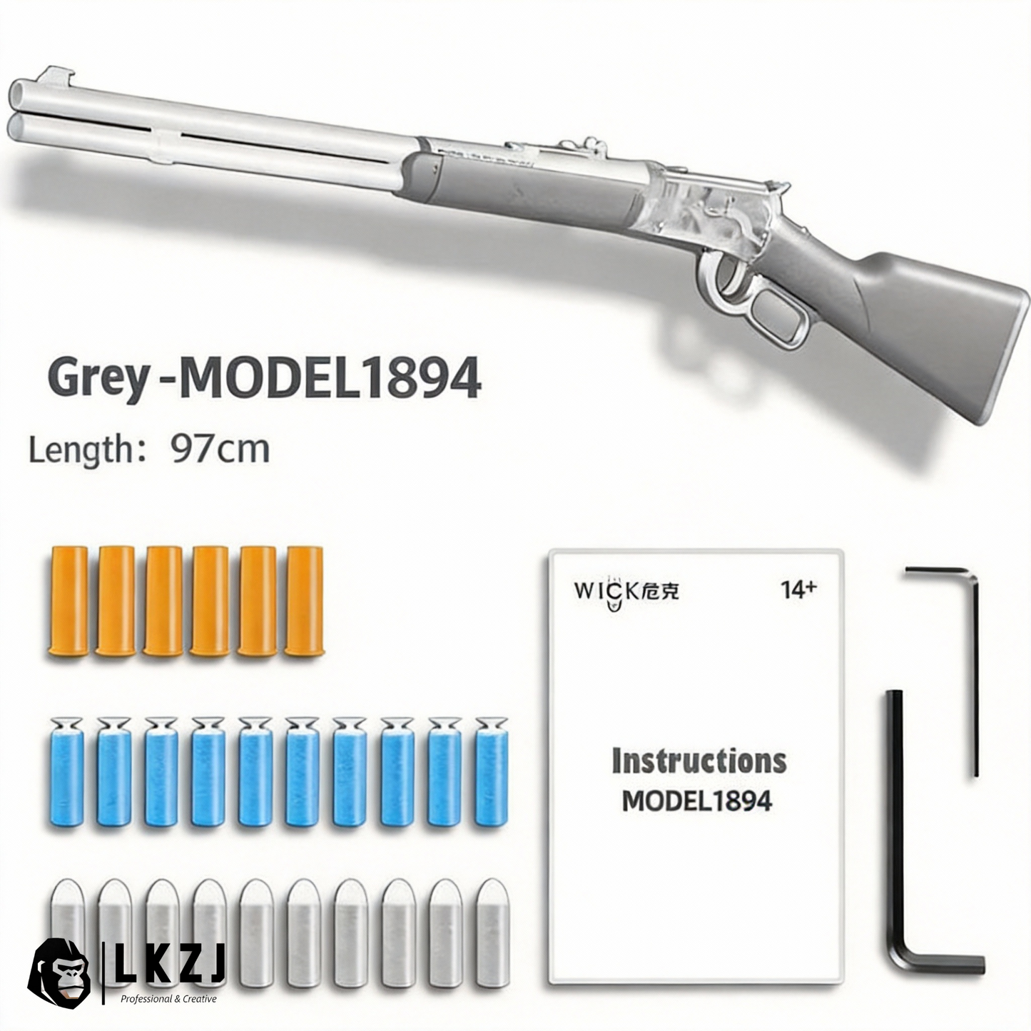 WICK-MODEL 1894 Soft Bullet Toy Gun