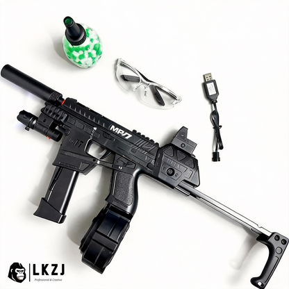 Mp17 Gel Blaster With Metal Stock, Metal Rail