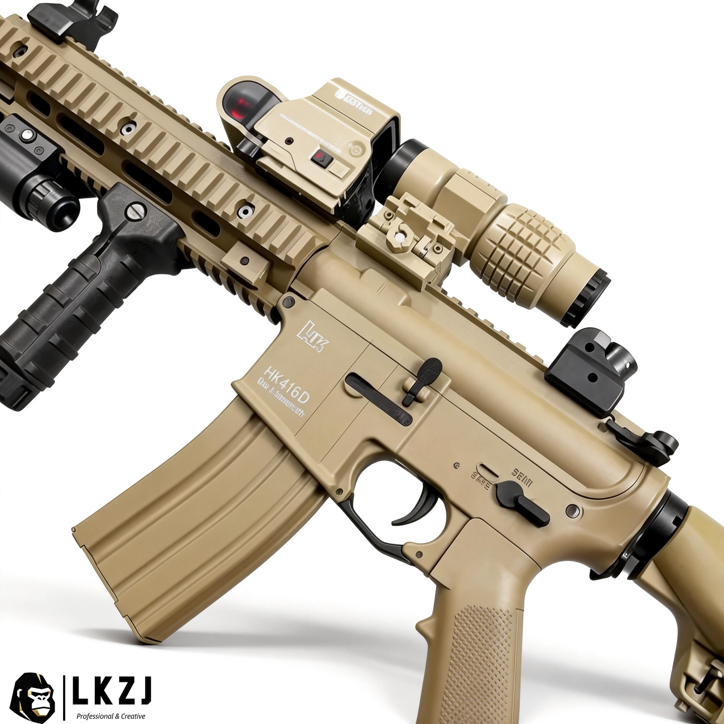 New HK416D Gel Blasters With Forward And Backward Moving Bolt