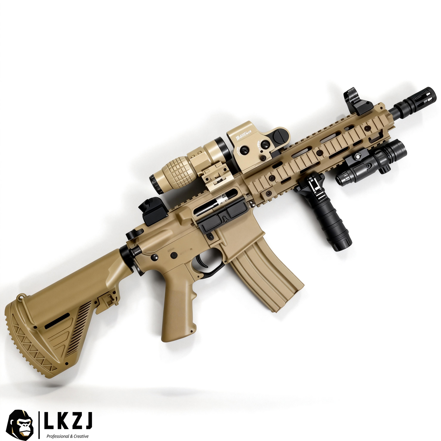 New HK416D Gel Blasters With Forward And Backward Moving Bolt