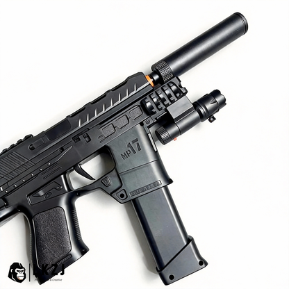 Mp17 Gel Blaster With Metal Stock, Metal Rail
