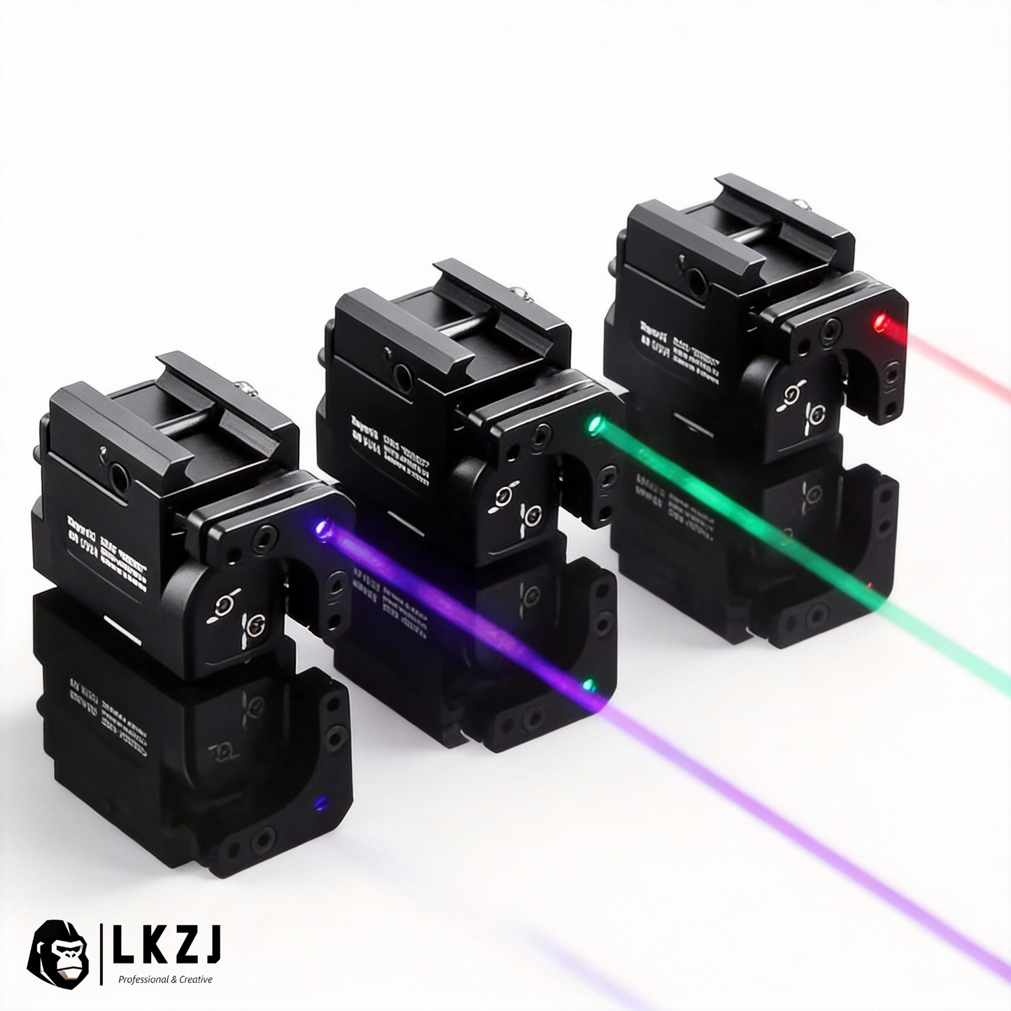 USB Rechargeable Mini Laser With Adjustable Rail  Adapts to 20-23mm Rails