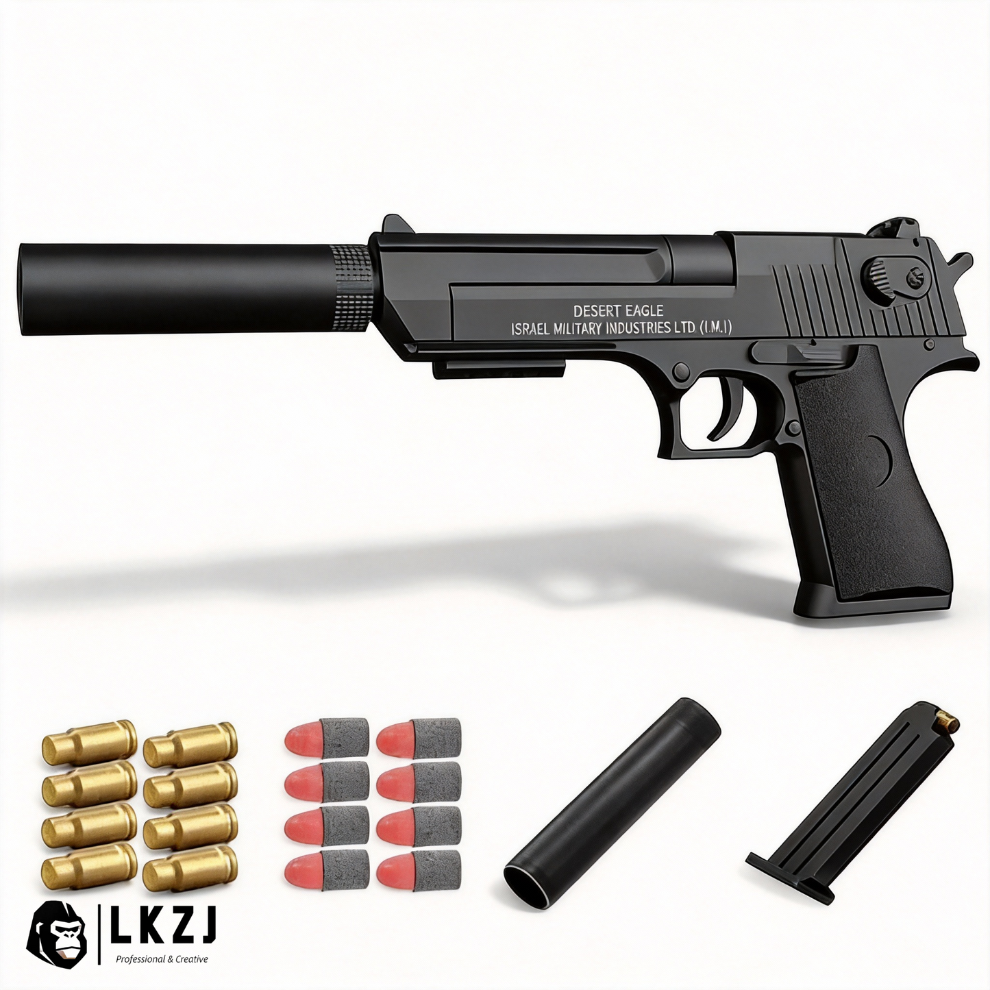 New Plastic EVA Foam Darts Bullets Gun Aim Train Handgun Air Gun
