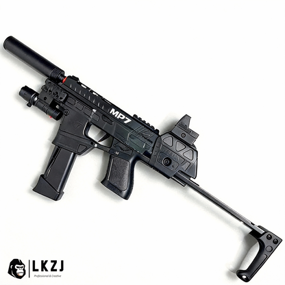 Mp17 Gel Blaster With Metal Stock, Metal Rail