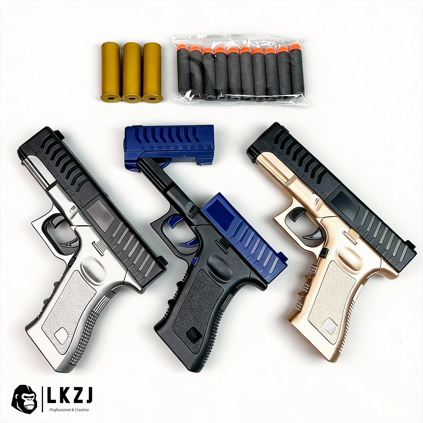 Pistol Dart Blaster Shell Ejecting