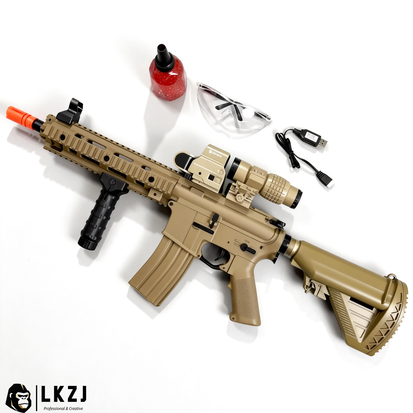 New HK416D Gel Blasters With Forward And Backward Moving Bolt