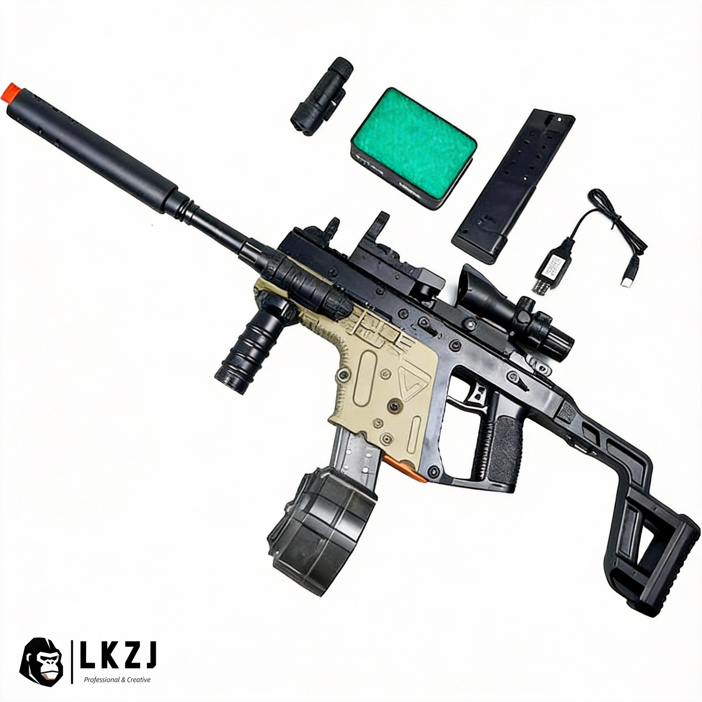 Exquisite Vector Gel Blaster With Forward And Backward Movable Bolt